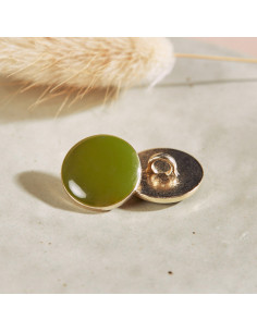 Dotty Button - Matcha Leaf 2