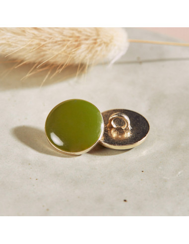 Bouton Dotty - Matcha Leaf