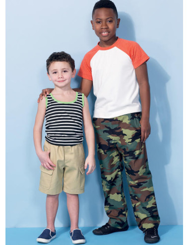 McCall's 7379 - Pattern for tops, shorts, and pants