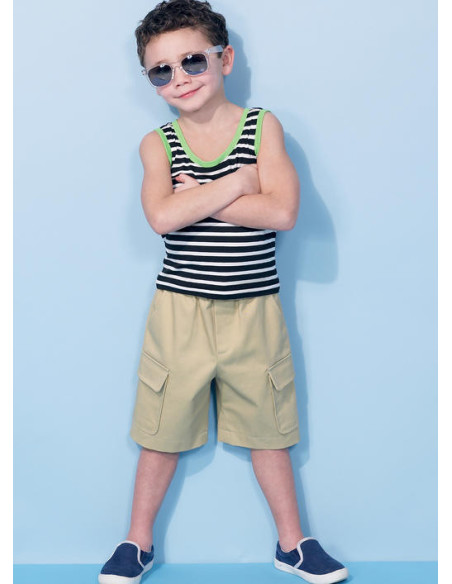McCall's 7379 - Pattern for tops, shorts, and pants