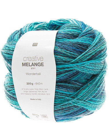 Creative Melange Aran Wonderball Rico Design Wool