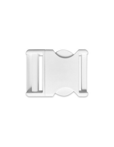 25 mm banana buckle - White