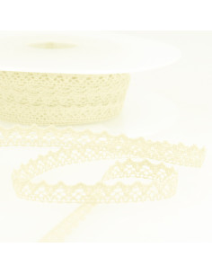 Fine cotton lace - Ecru