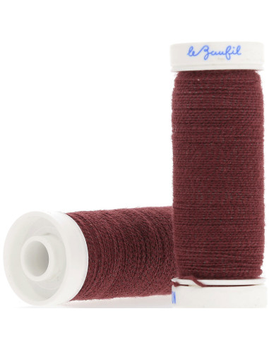 Elastic sewing thread for gathers Lastex Lebaufil