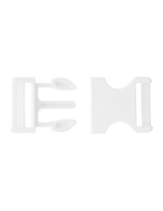 30 mm Banana Buckle - White 2