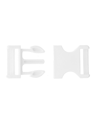 30 mm Banana Buckle - White