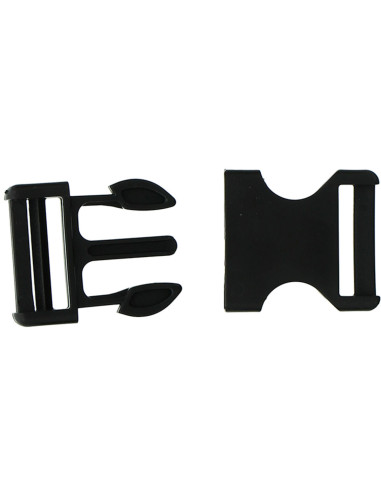 30 mm banana buckle - Black