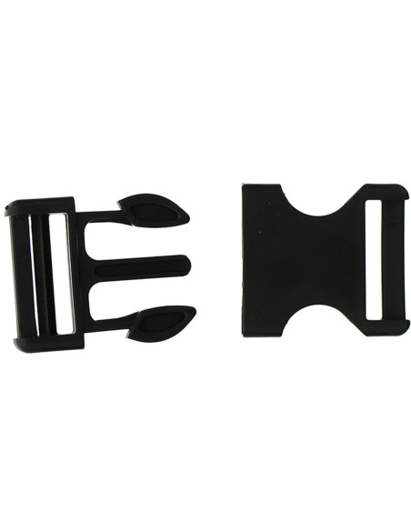 30 mm banana buckle - Black