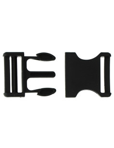 35 mm banana buckle - Black 2