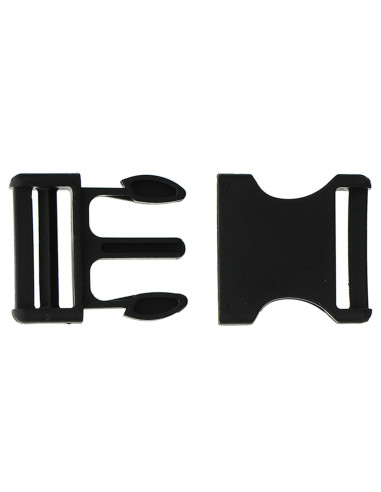 35 mm banana buckle - Black