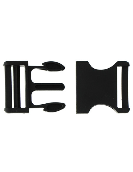35 mm banana buckle - Black