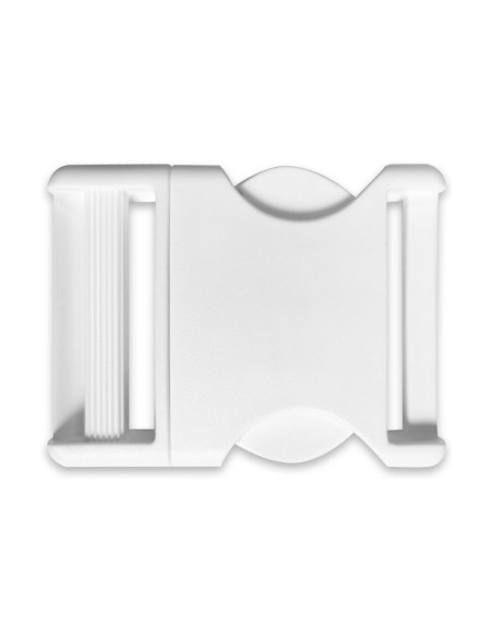 40 mm banana buckle - White