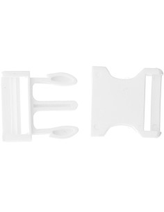 40 mm banana buckle - White 2