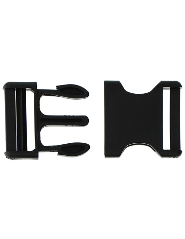40 mm banana buckle - Black