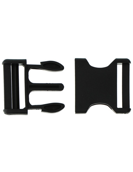 40 mm banana buckle - Black