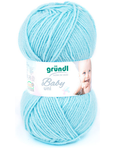 Fil layette Baby uni Gründl