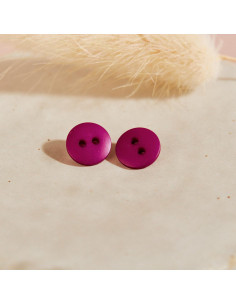 Classic Mat Button - Dahlia 2
