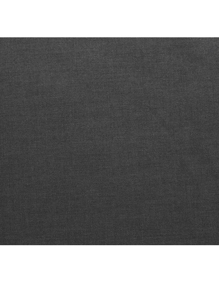 Dark gray viscose crepe fabric