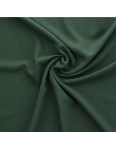 Viscose crepe fabric - Fir green