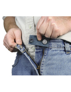 Easy Fit plastic extension buttons for jeans