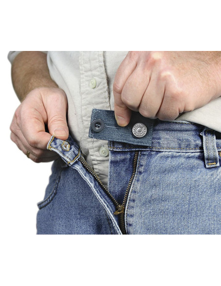 Easy Fit plastic extension buttons for jeans