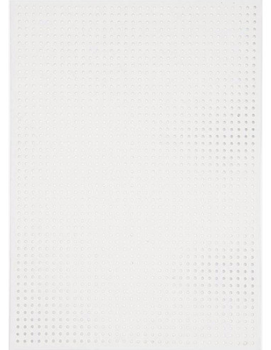 Set of 10 embroidery cardboard sheets - White