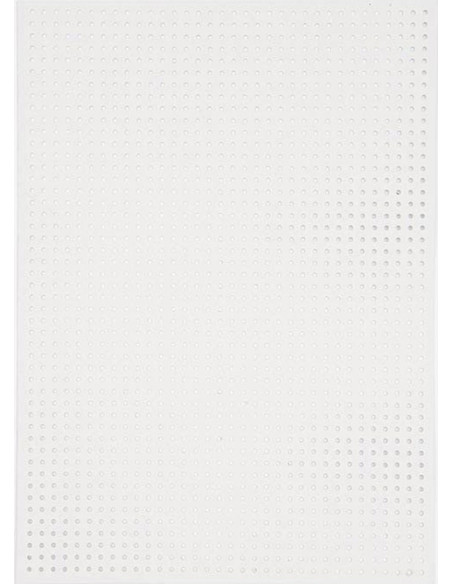Set of 10 embroidery cardboard sheets - White