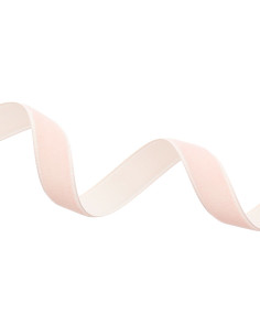 Velvet ribbon - Baby pink