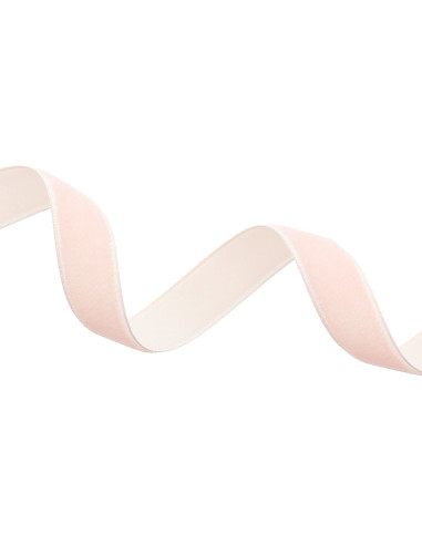 Velvet ribbon - Baby pink