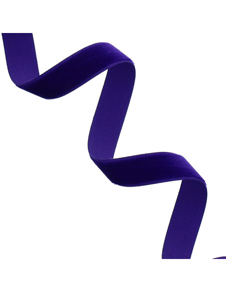 Velvet ribbon - Electric purple