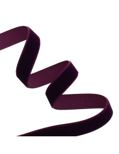 Velvet ribbon - Eggplant