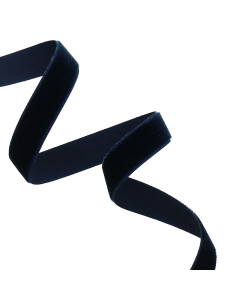 Dark Navy Velvet Ribbon