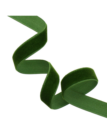 Velvet ribbon - Khaki