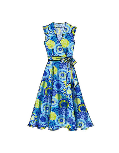 Dress and belt pattern - McCall's 6959