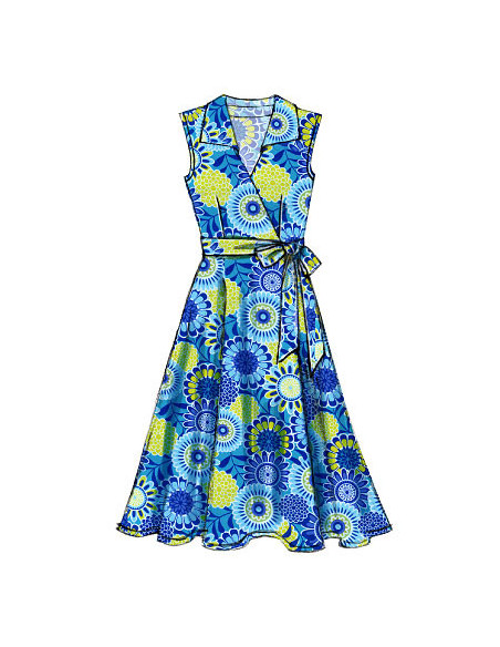 Dress and belt pattern - McCall's 6959