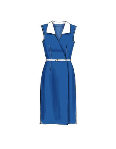 Dress and belt pattern - McCall's 6959