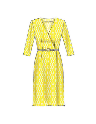 Dress and belt pattern - McCall's 6959