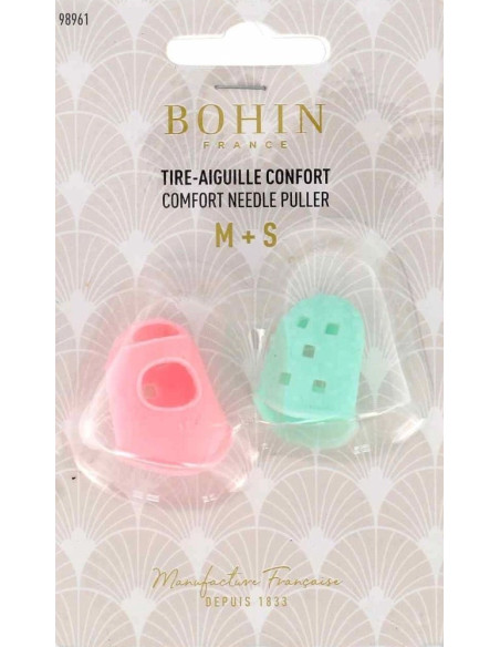 Doigtier tire-aiguilles en silicone Bohin