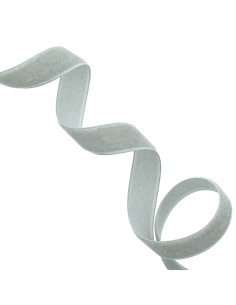 Velvet ribbon - Light gray