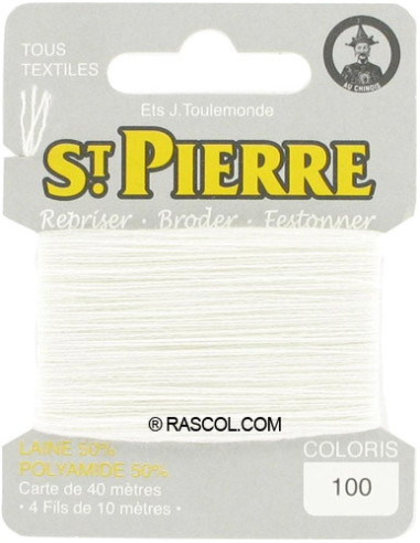 Saint Pierre darning wool