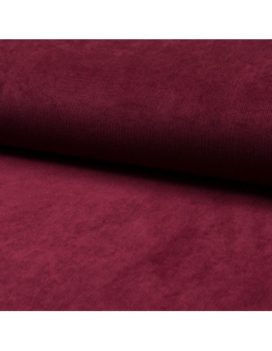 Corduroy fabric - Bordeaux