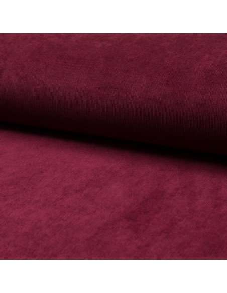 Corduroy fabric - Bordeaux