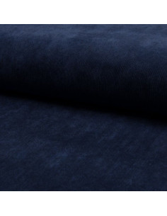 Corduroy fabric - Navy blue