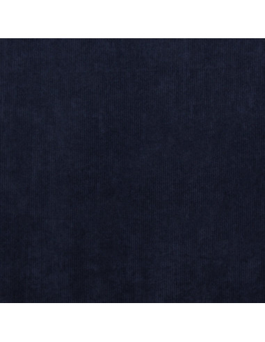 Corduroy fabric - Navy blue