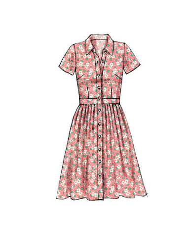 Dress and slip pattern - McCall's 6696