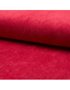 Corduroy fabric - Red