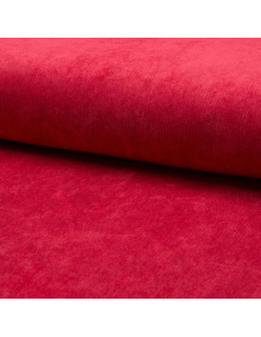 Corduroy fabric - Red