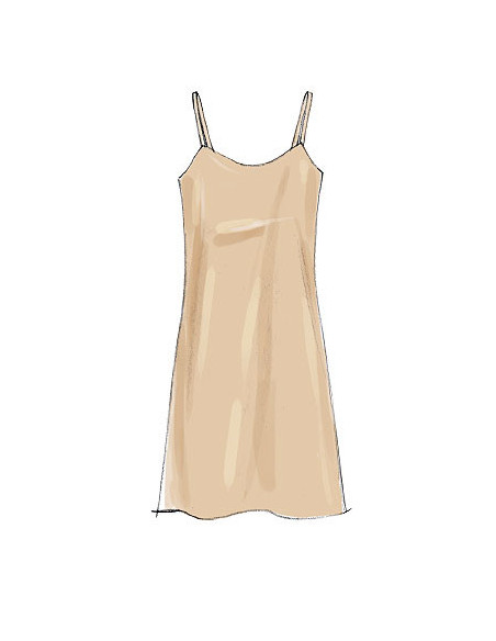 Dress and slip pattern - McCall's 6696