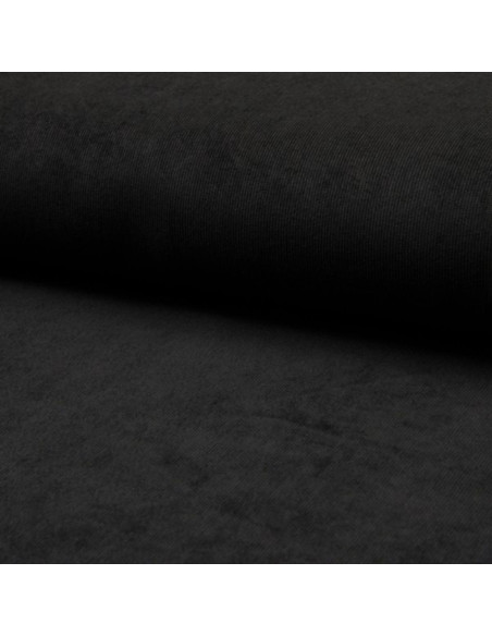 Corduroy fabric - Black