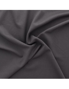 Stretch gabardine fabric - Slate gray